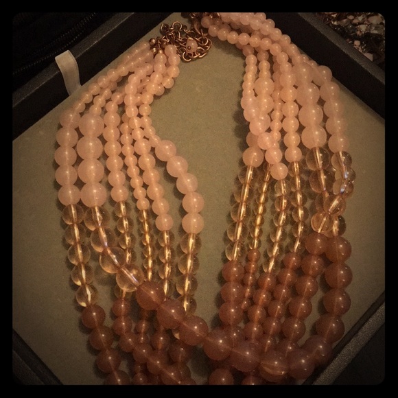 Shades of pink necklace - Picture 1 of 2